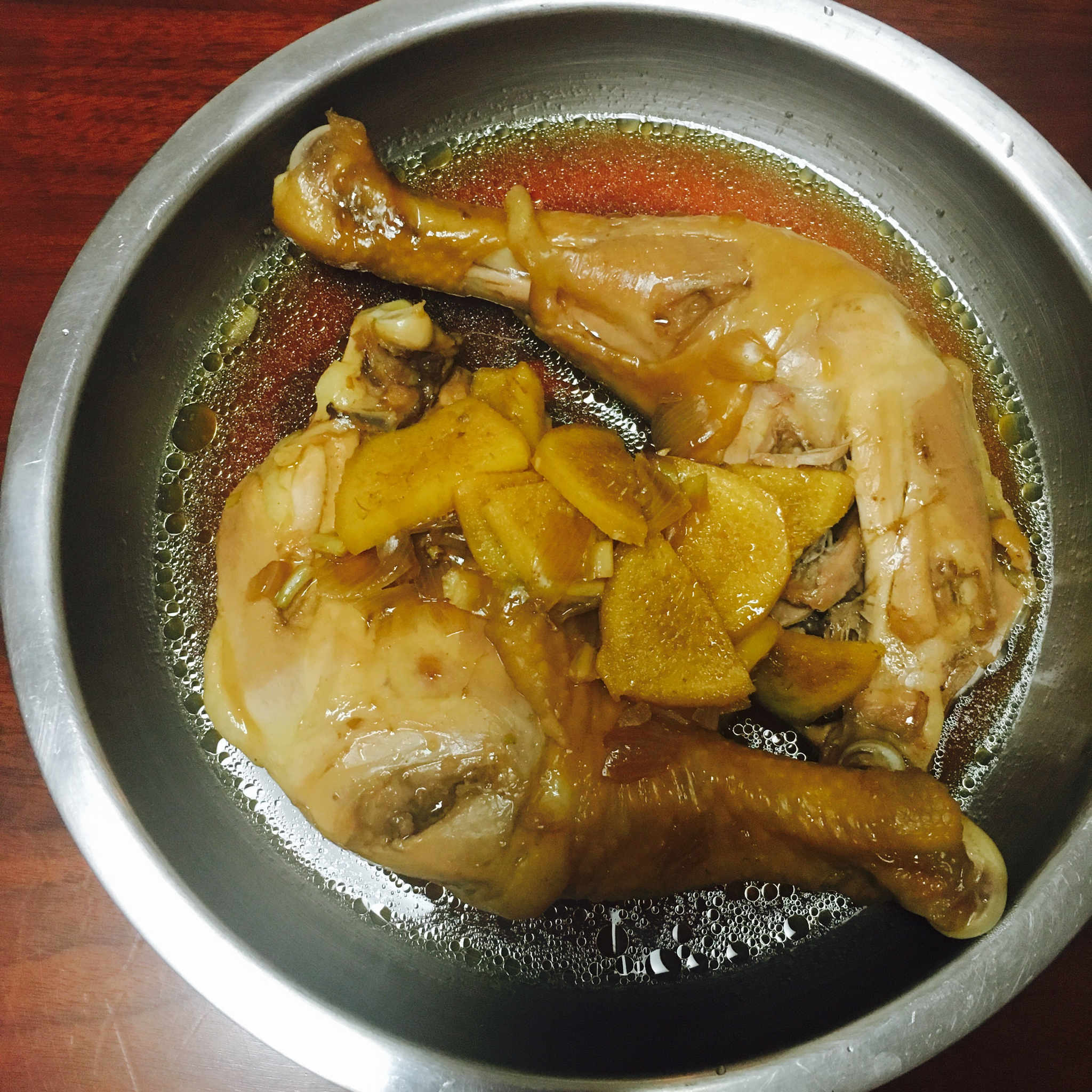 简易酱油鸡