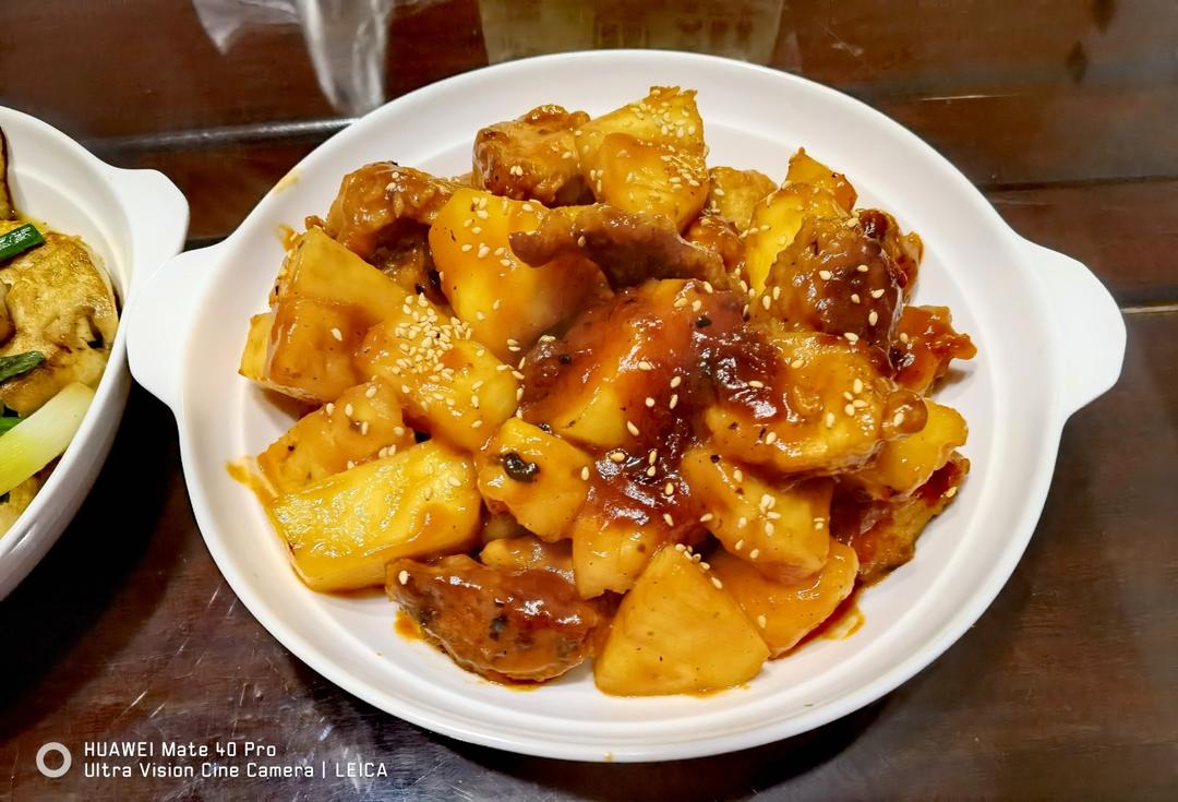 家庭版菠萝咕咾肉