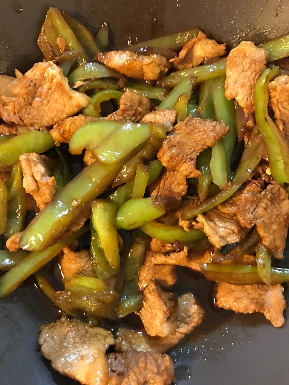 青椒肉丝