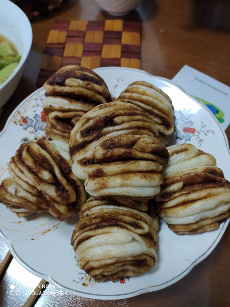 中式脏脏糖花卷