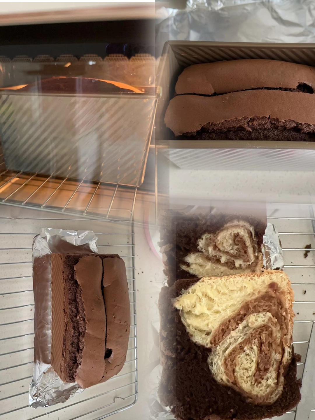 一次成功的黑钻吐司｜蛋糕➕面包的神仙搭配