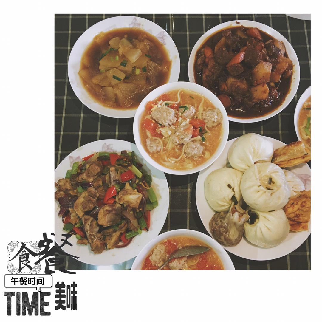 胡萝卜土豆烧牛腩