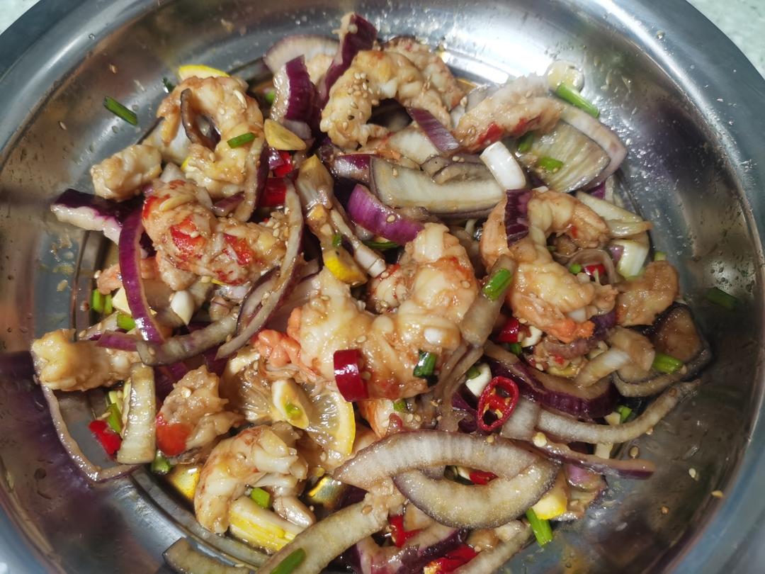 酸辣柠檬虾🦐
