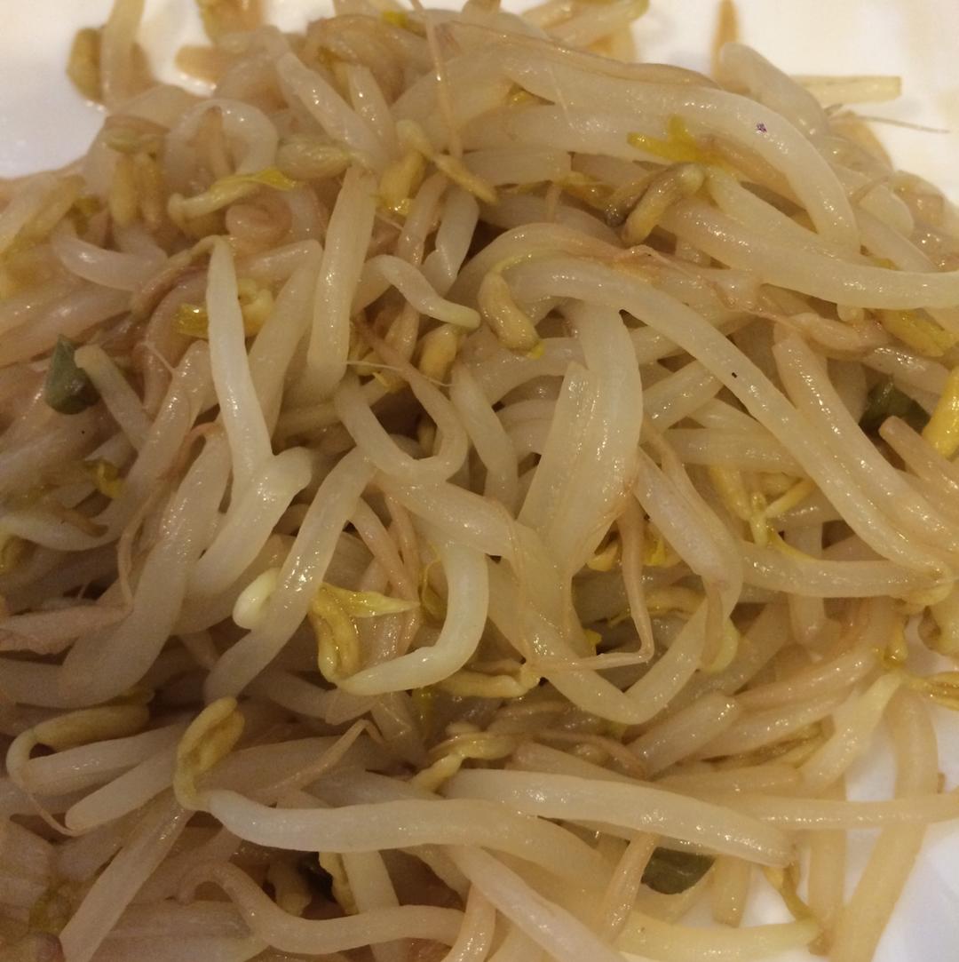 素炒豆芽