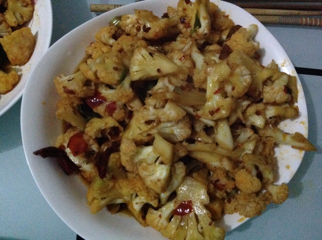 很“浪费”米饭的家常菜之一-------干锅菜花