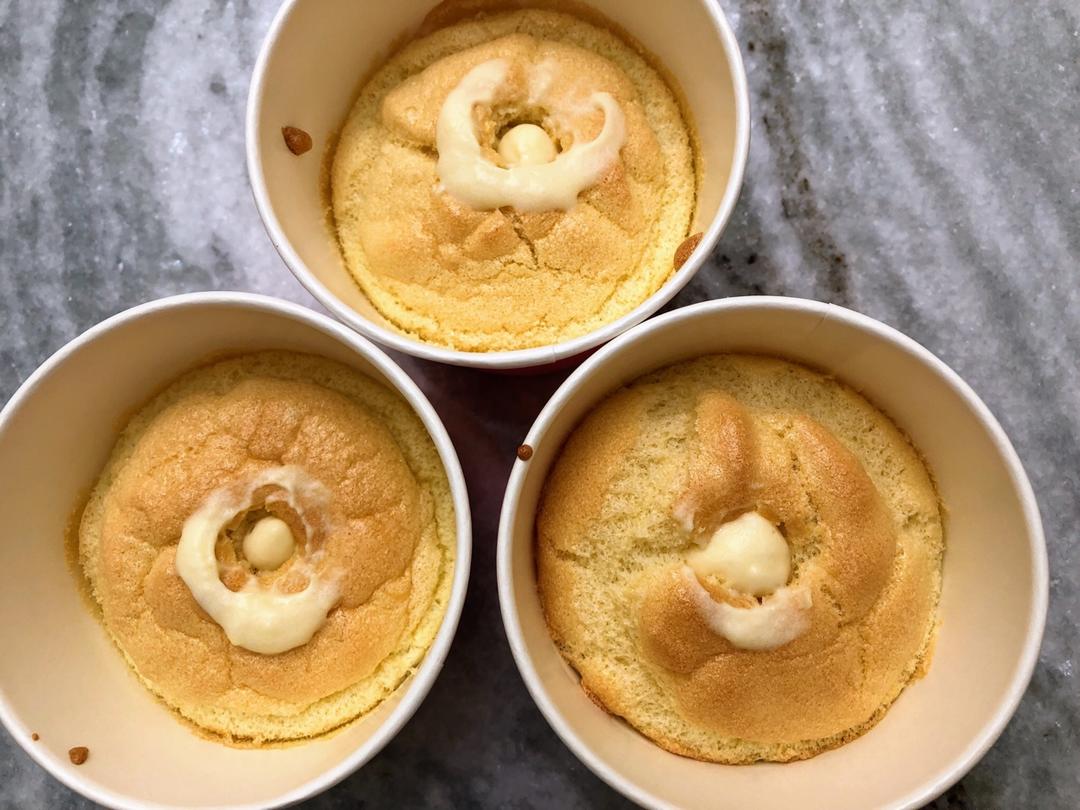 北海道戚风杯子蛋糕