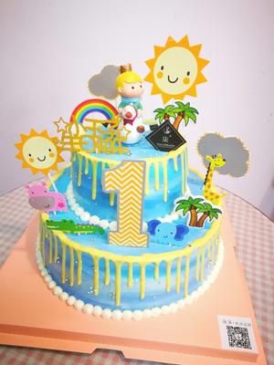 生日蛋糕造型分享的做法 步骤18