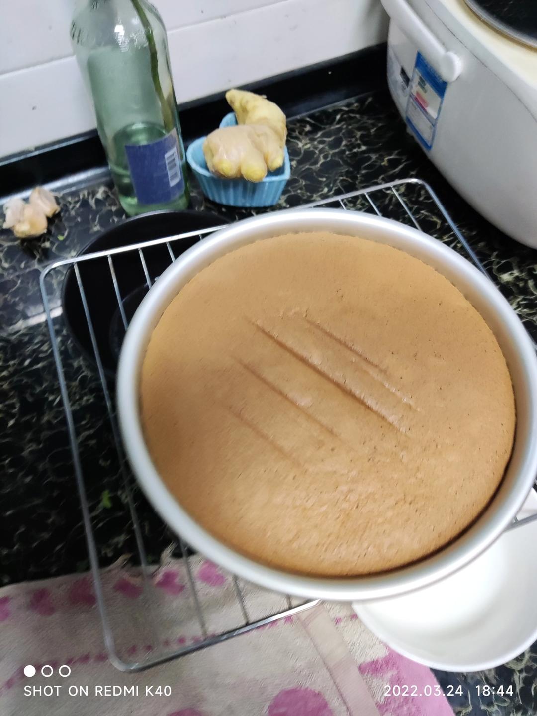 可可戚风蛋糕～8寸～百分百成功