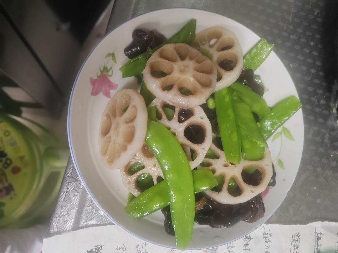 年夜饭之荷塘月色清新小炒