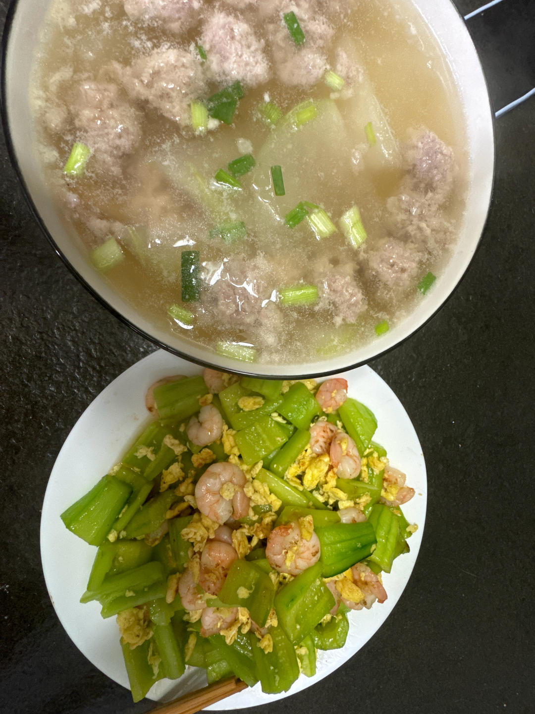 黄瓜炒虾仁🦐(樱花虾)