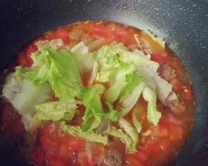 番茄牛肉丸子汤的做法 步骤7