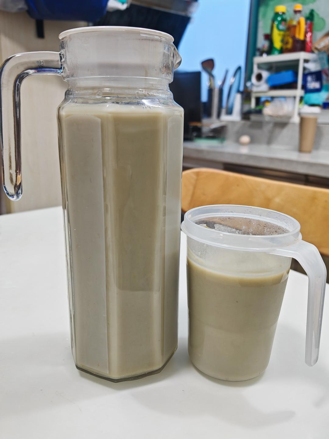 奶茶店同款配方绿豆沙牛乳！