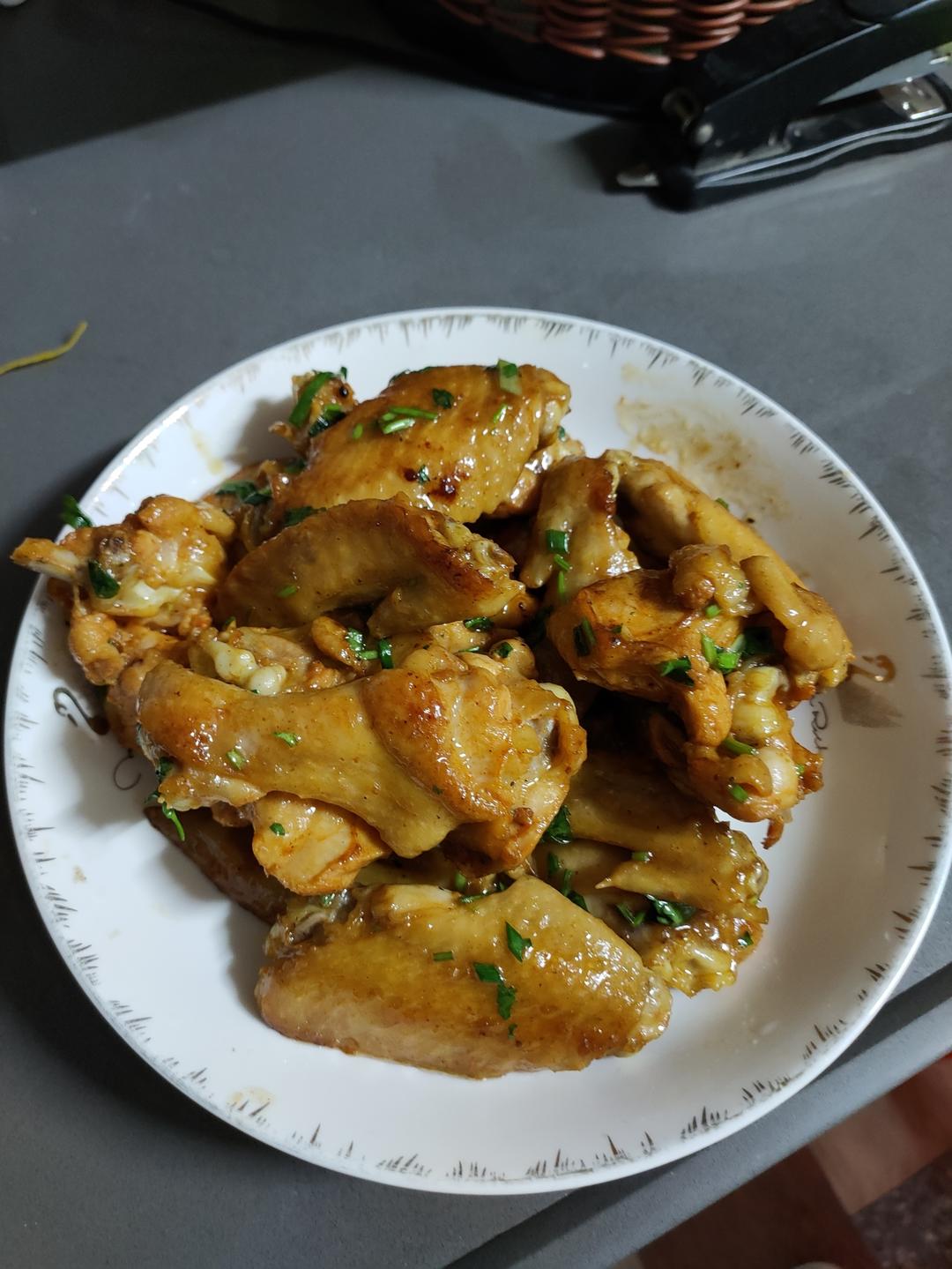 孜然脆皮煎鸡翅