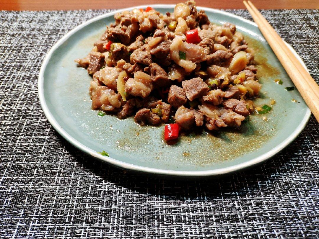 厨师长教你：“碎炒羊肉”的家常做法，简单又美味