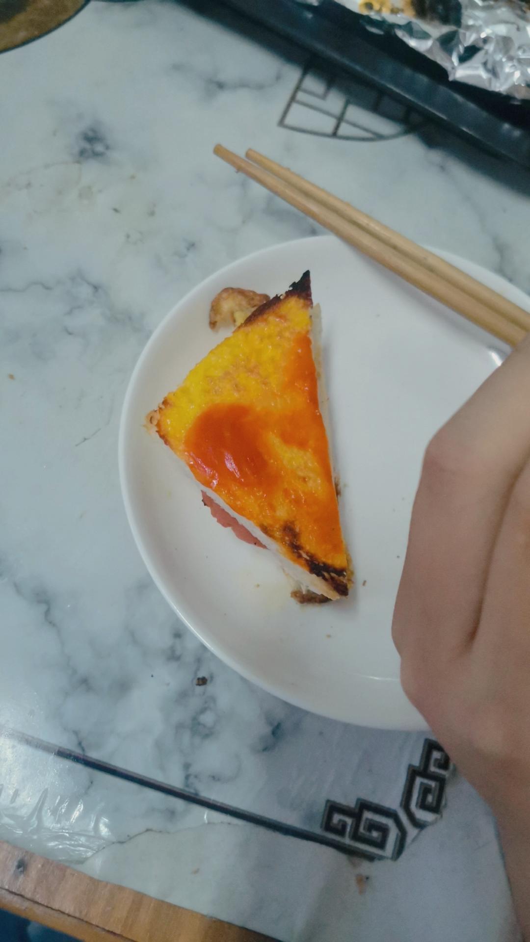 超级好吃的黄金三明治🥪