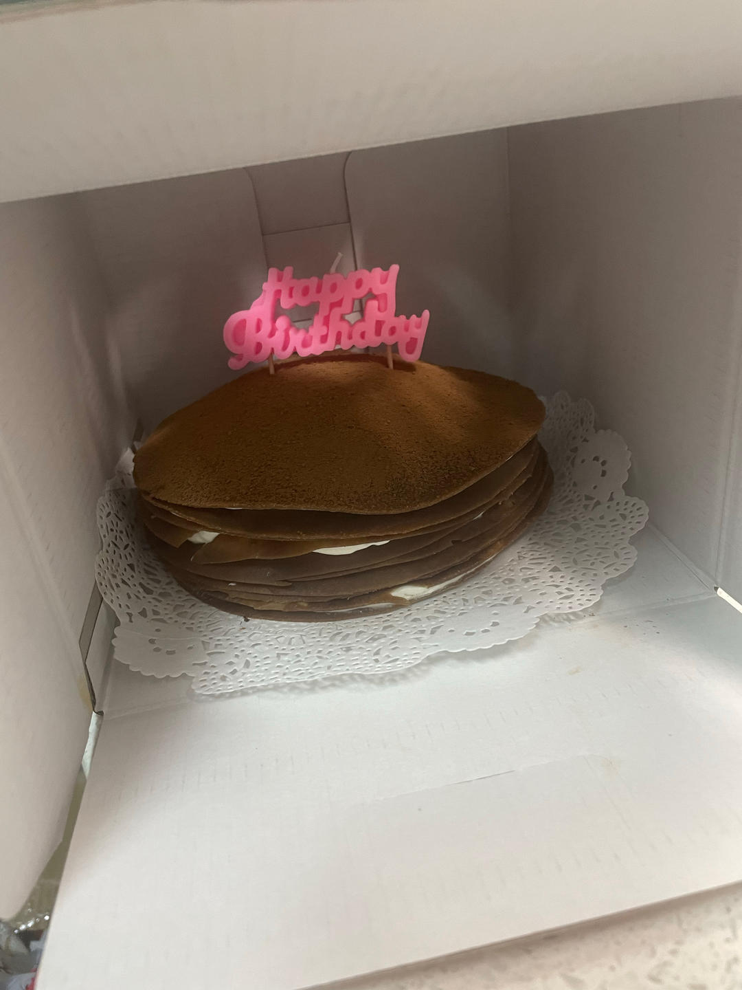 奥利奥双色千层蛋糕