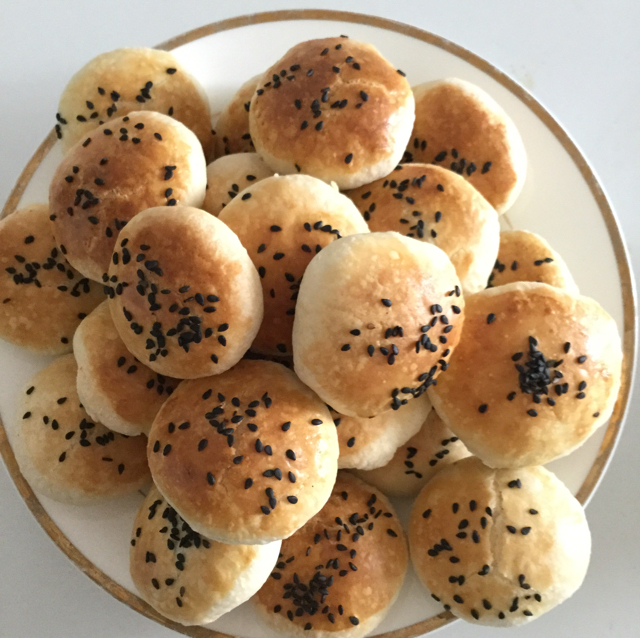 酥皮绿豆饼   酥得掉渣渣
