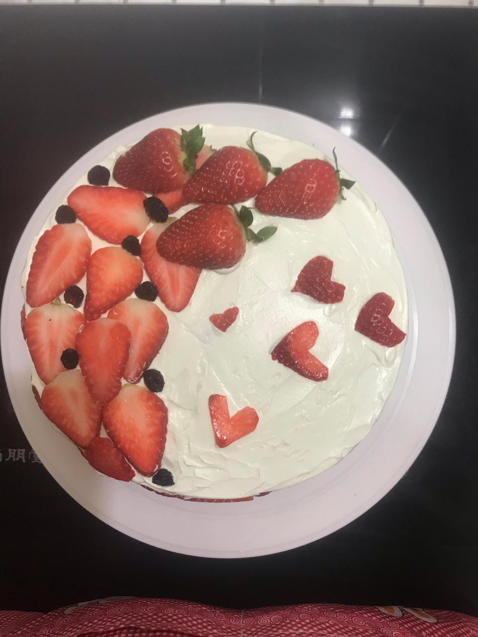 超级简单美腻的生日蛋糕，情人节蛋糕。解决各种抹面困难！