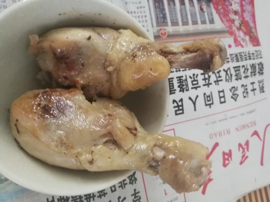 零基础盐焗鸡腿（电饭锅）
