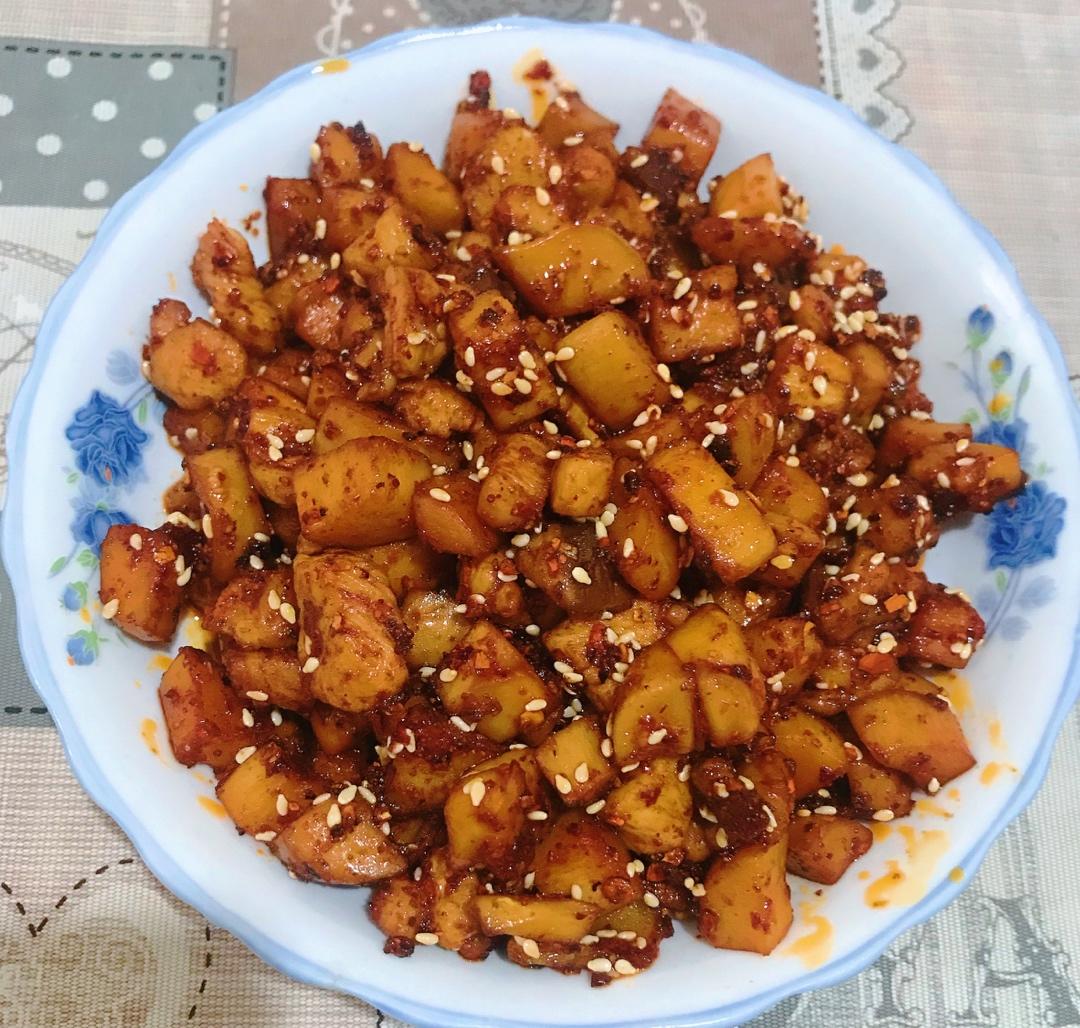 鸡胸还可以这样吃~麻辣香