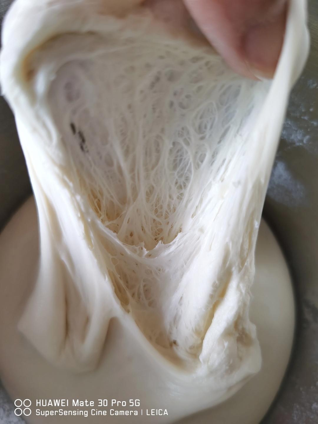 鲜奶吐司（老面法）