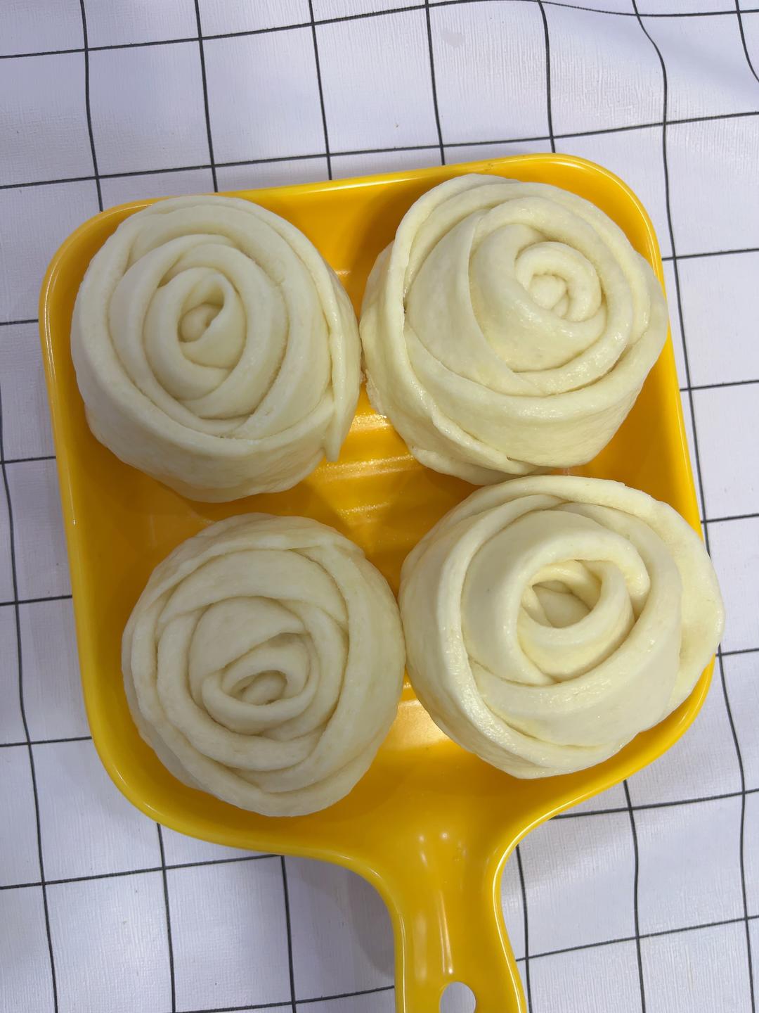 花朵馒头 一次醒发 快手面食 附细节视频详解