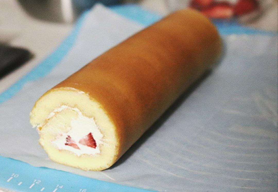 烫面戚风蛋糕卷，平凡，不平淡。