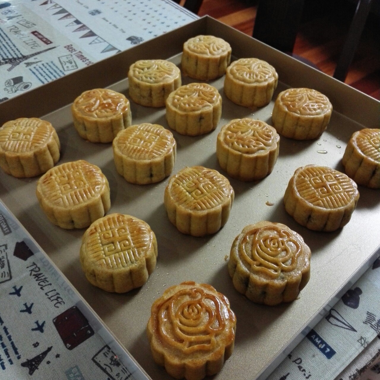 广式月饼——蛋黄莲蓉月饼