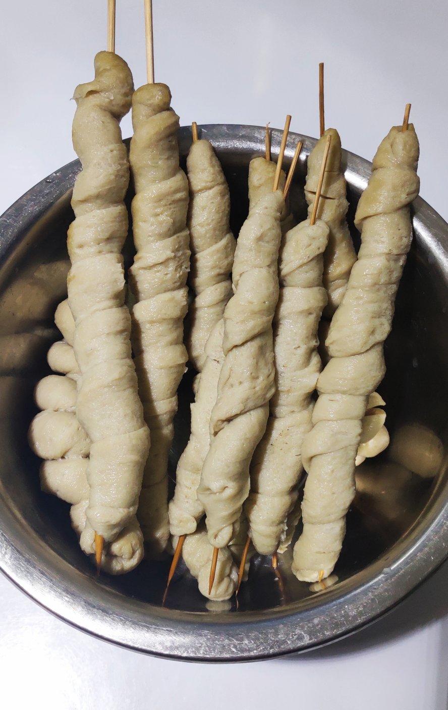 自制面筋1⃣️不用洗面版，操作简单，成功率百分百，内附卷面筋视频！