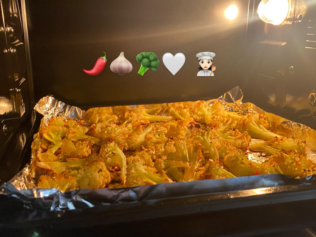 烤菜花（烤箱版）