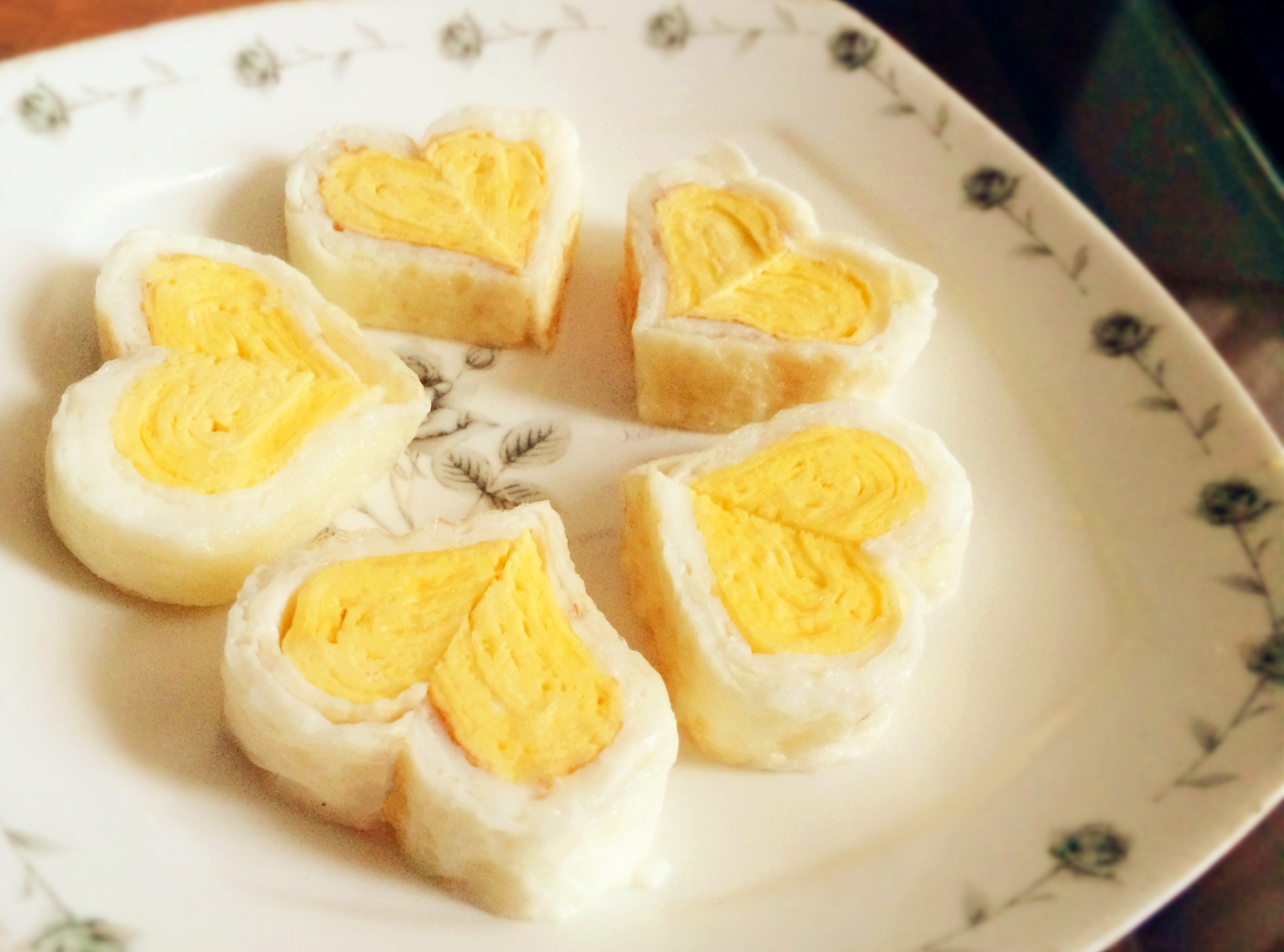 心型蛋饼