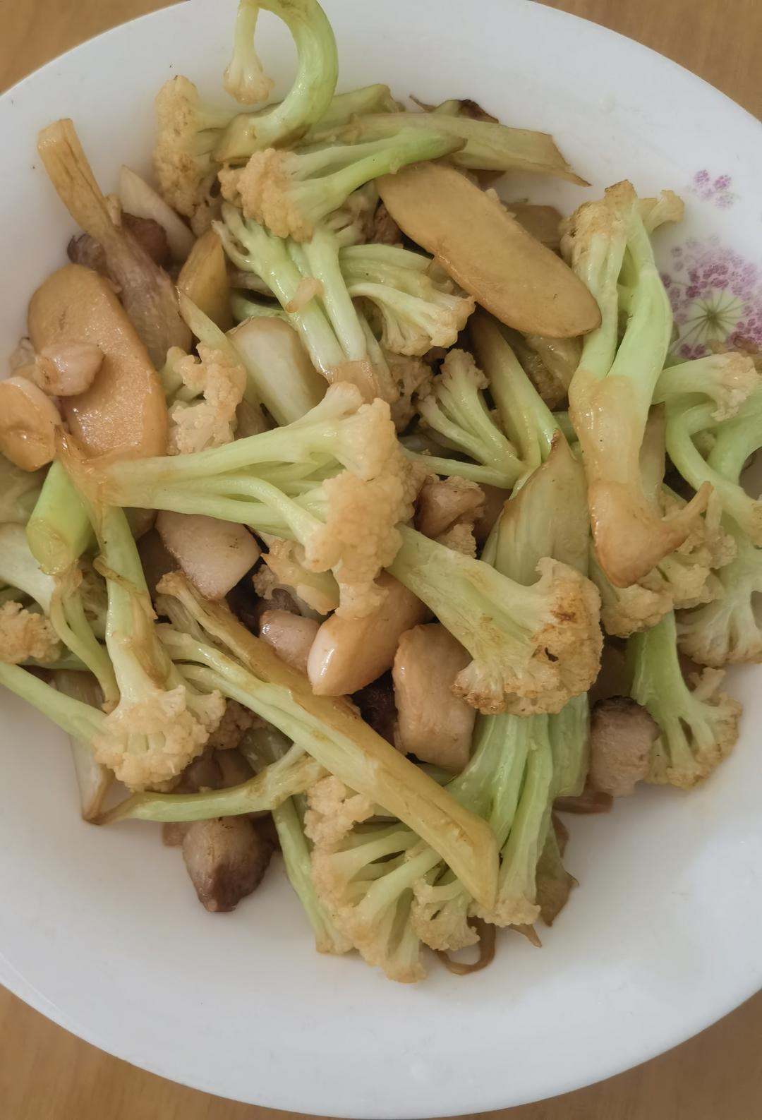 比肉还好吃的素炒菜花