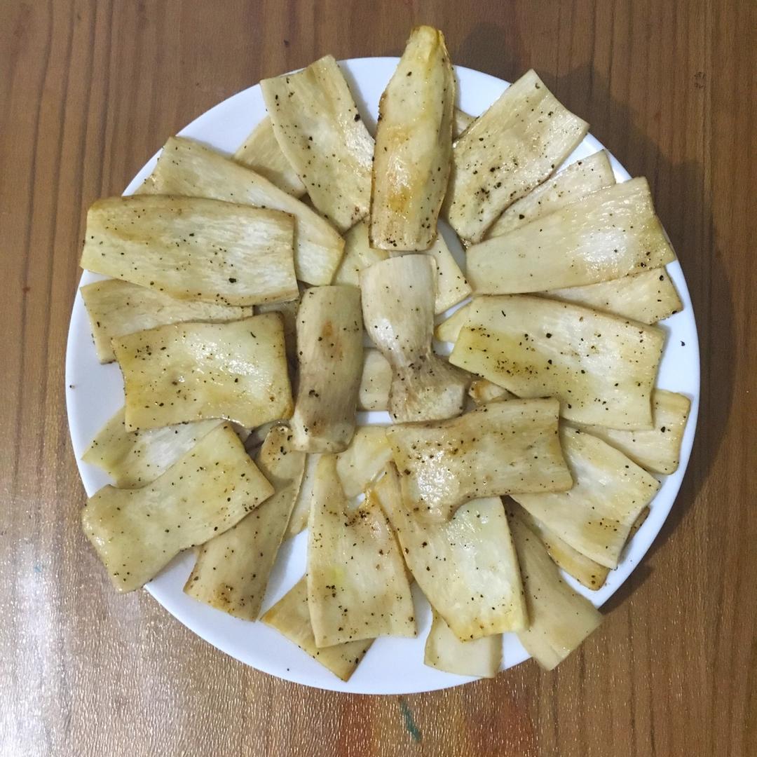 干煎杏鲍菇