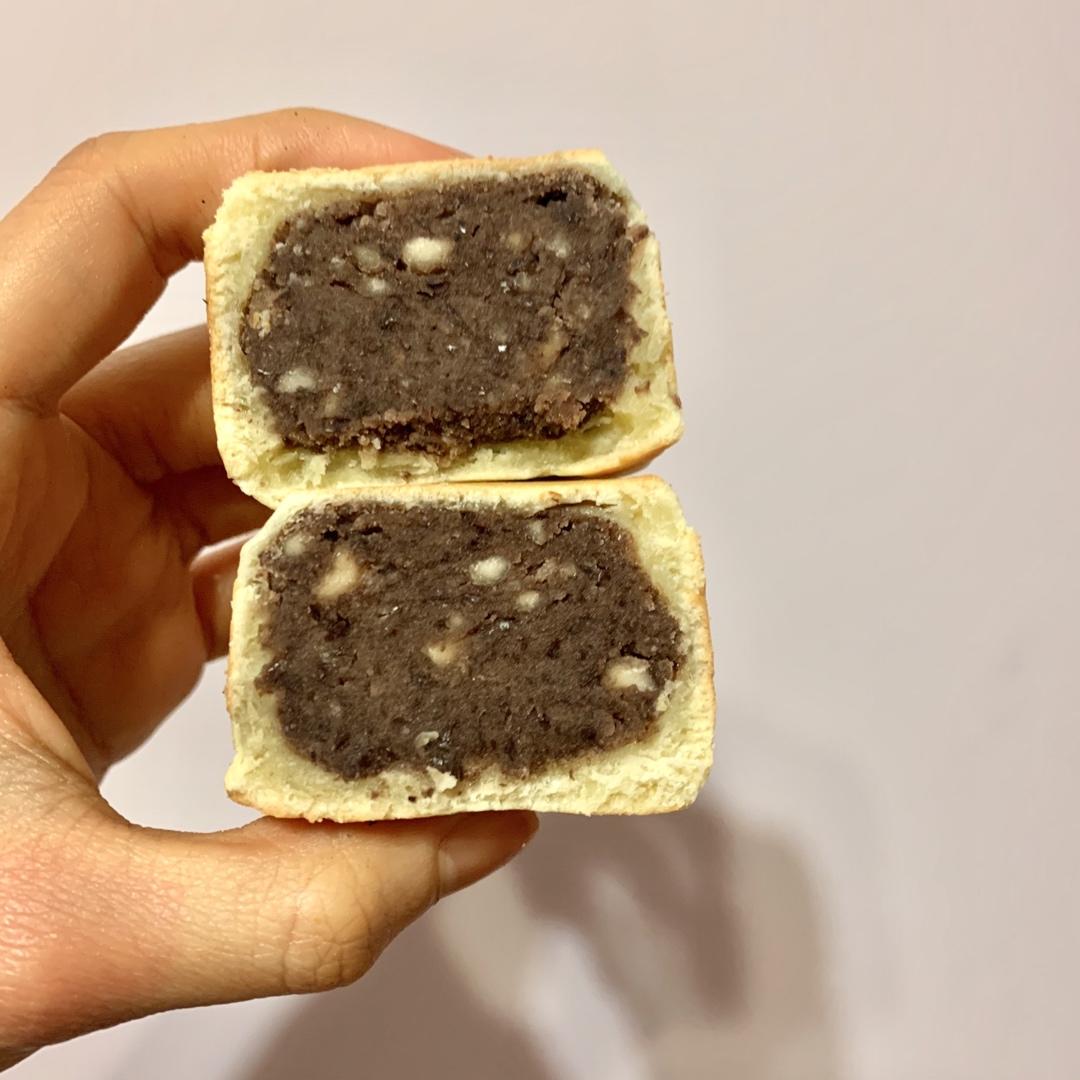 【减脂版】热量少一半的仙豆糕 芋泥/豆沙口味 少糖少油