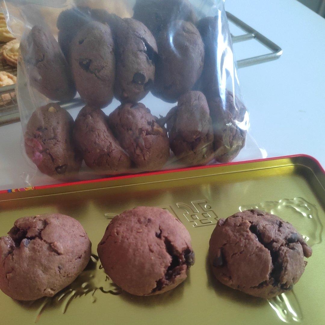 秒杀趣多多❗️巧克力坚果软曲奇饼干