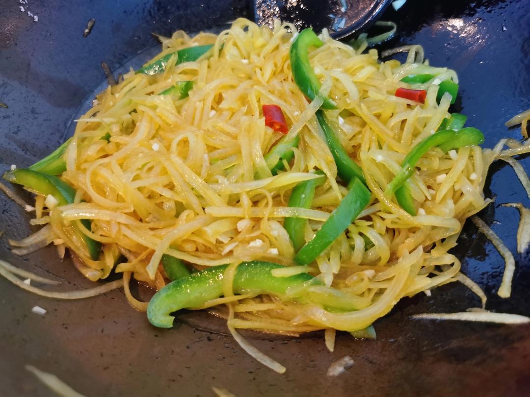 超级无敌下饭菜～酸辣土豆丝