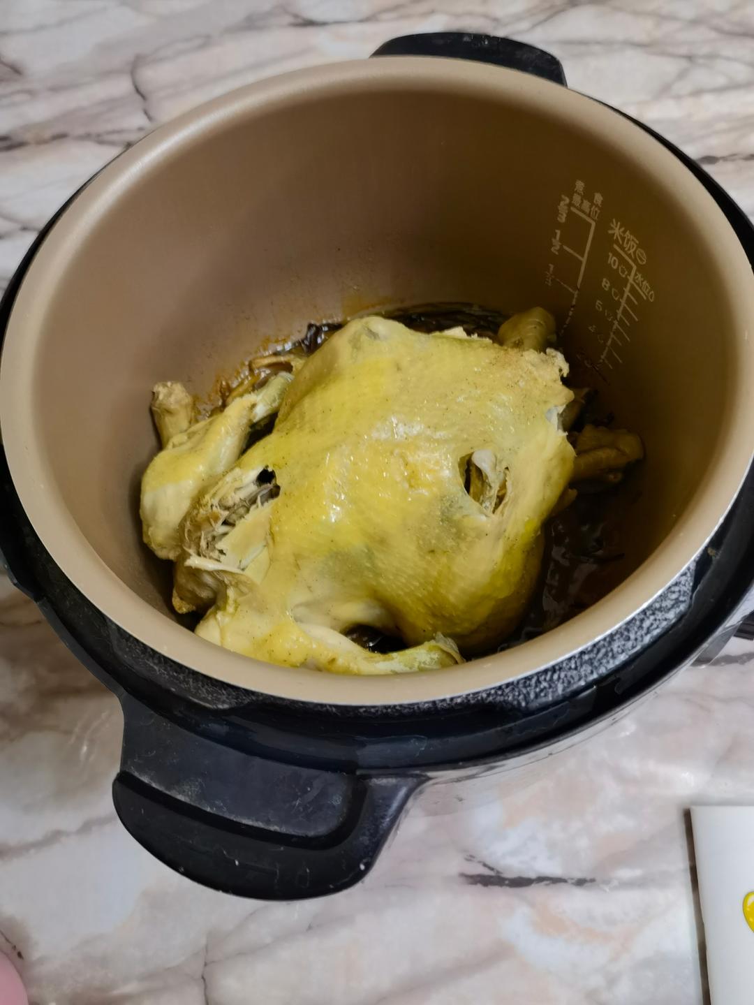 电饭煲版盐焗鸡