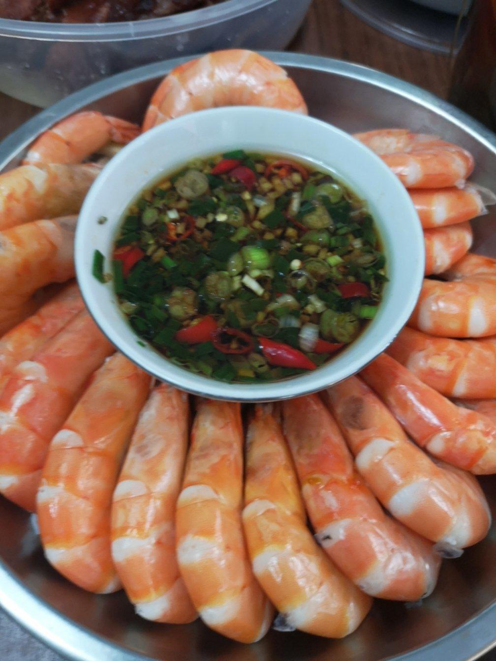 白灼基围虾（酒店范儿）