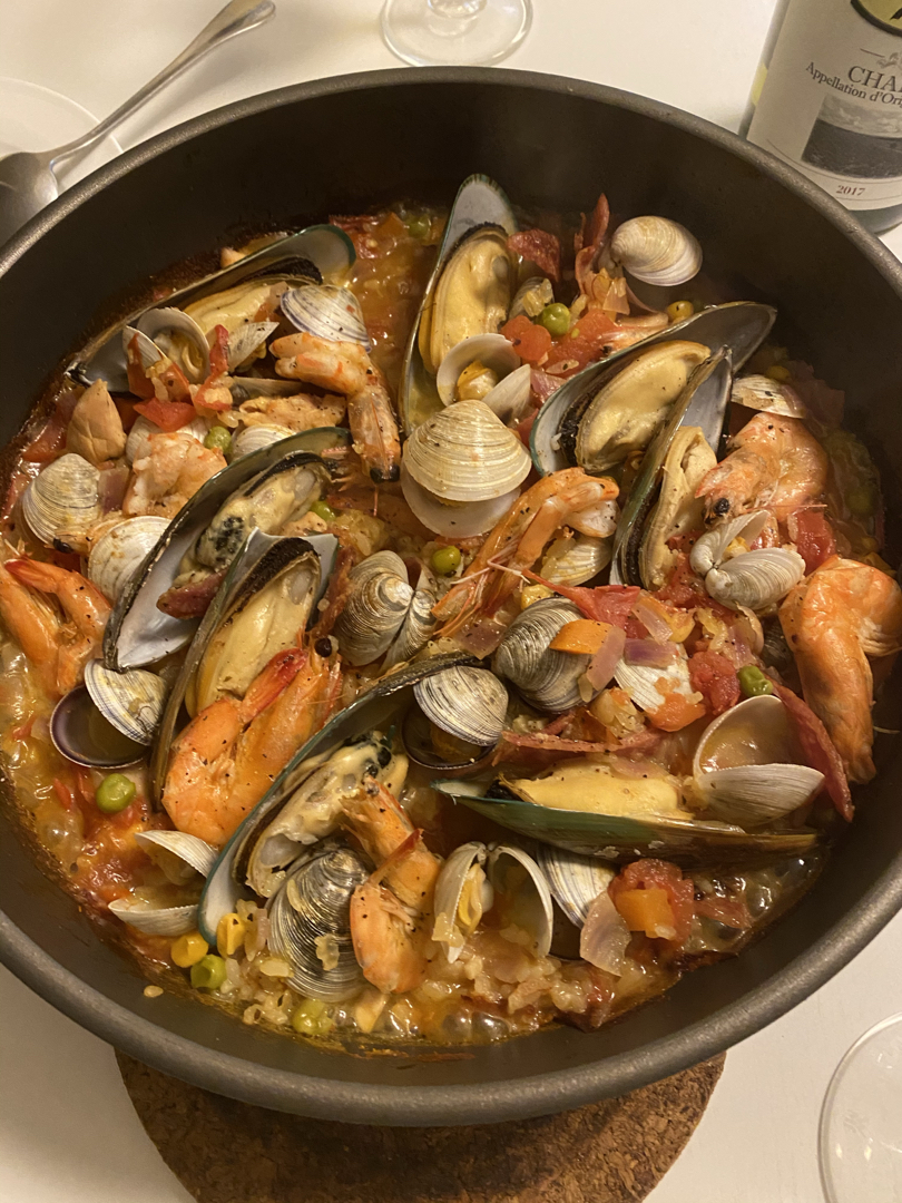 家宴西班牙paella海鲜烩饭