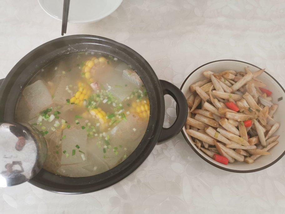冬瓜玉米排骨汤