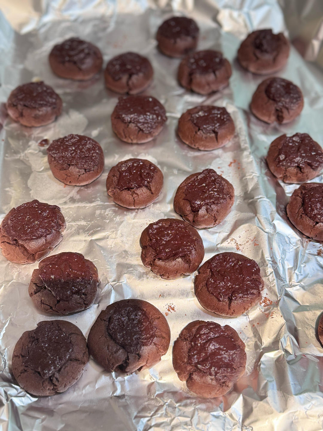 简单0️⃣失败！下午茶小点心｜双重🍫巧克力曲奇🍪