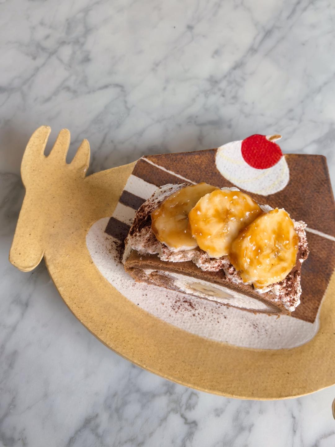 摩卡咖啡蛋糕卷 搭配生椰奶油 一口下去就是惊艳！