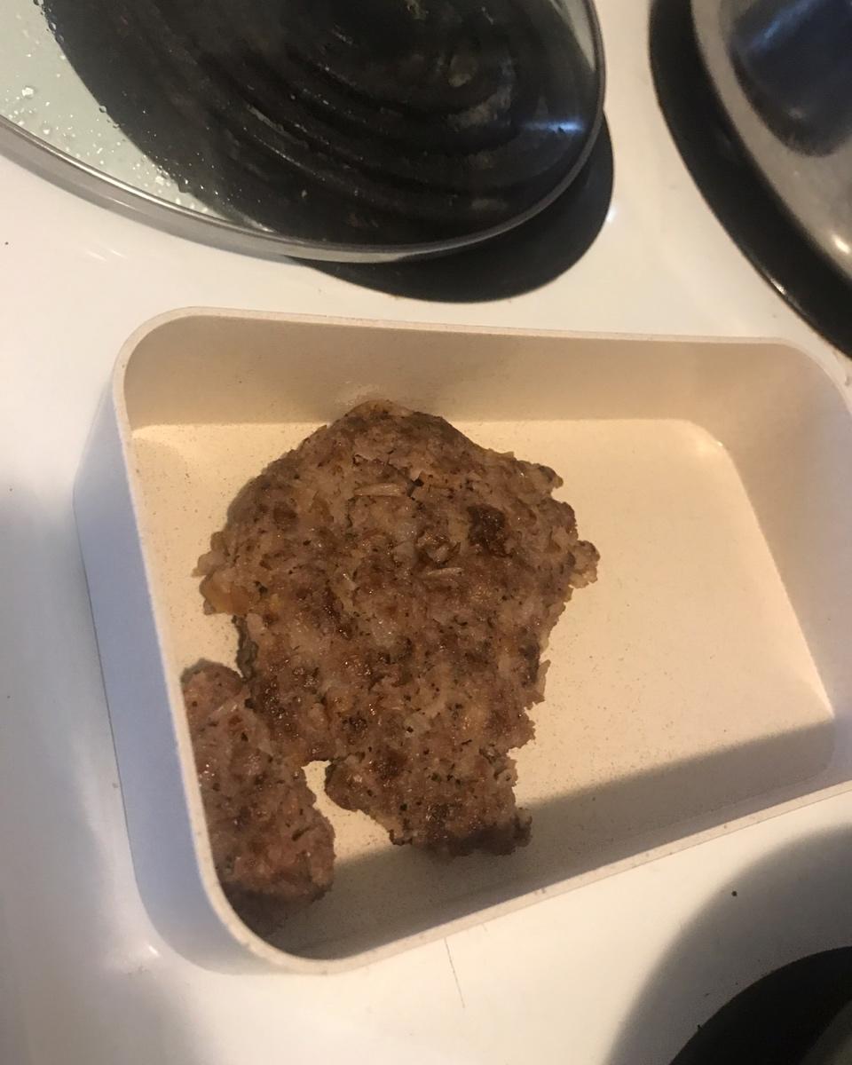汉堡包牛肉饼