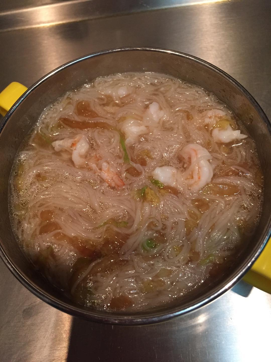 鲜虾米线