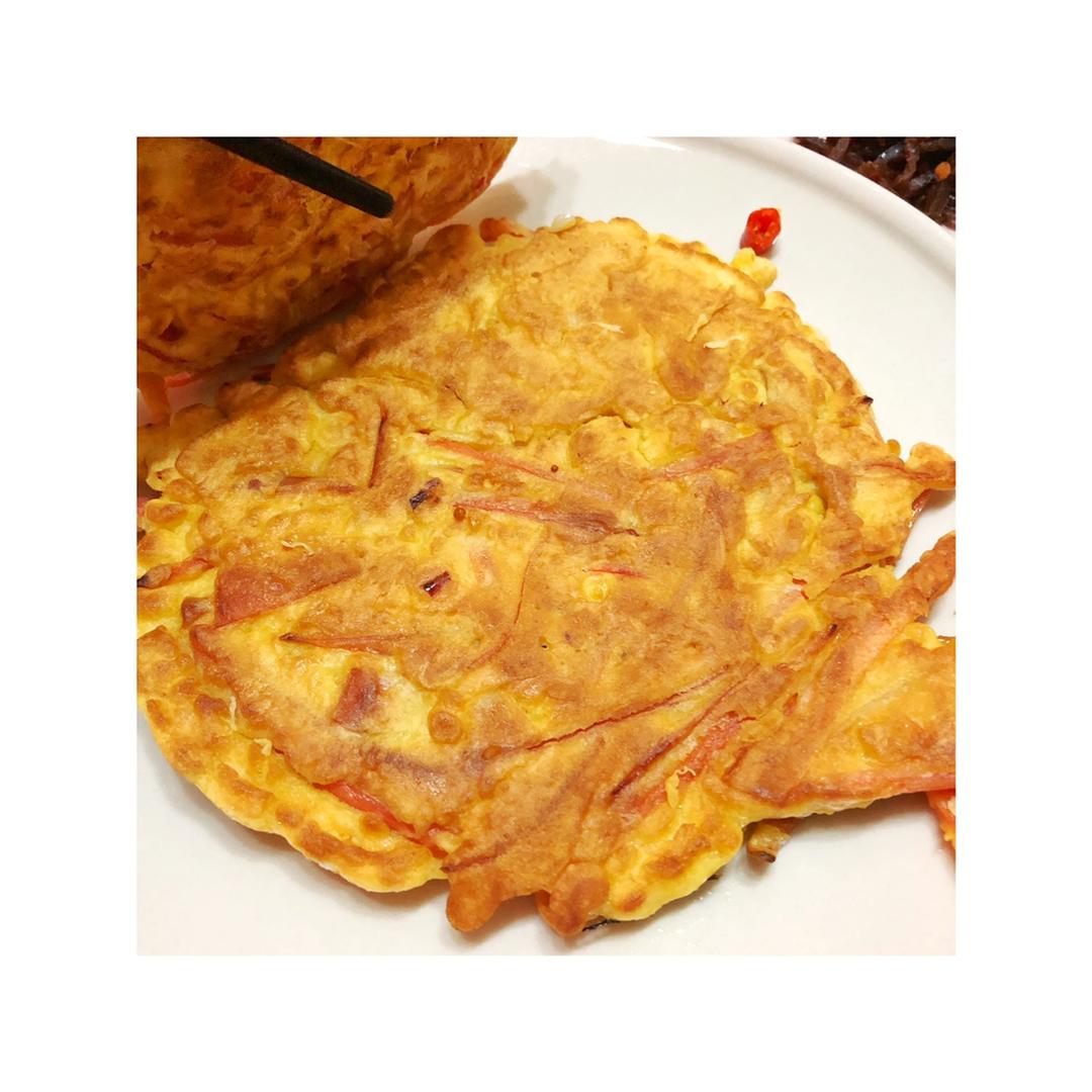 胡萝卜鸡蛋饼