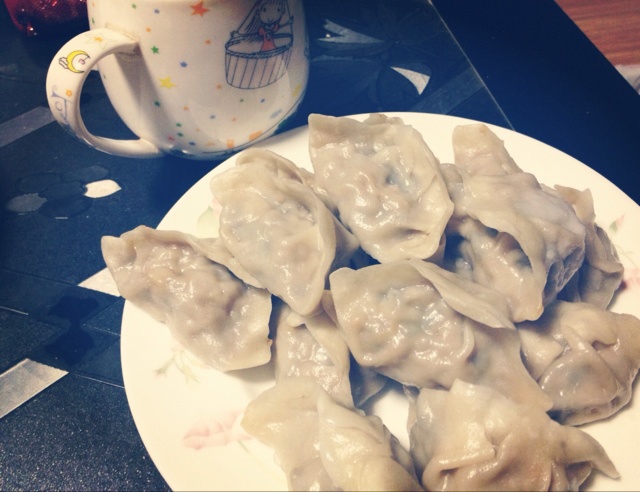 猪肉大葱烫面蒸饺