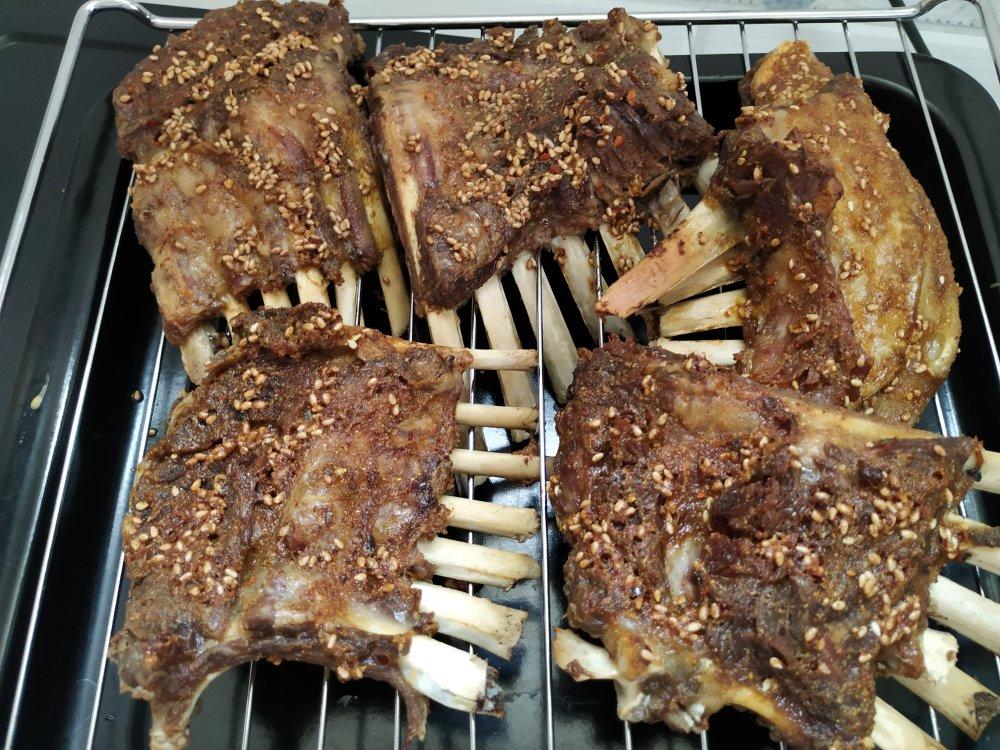 地道蒙餐：烤羊排(家用烤箱版)