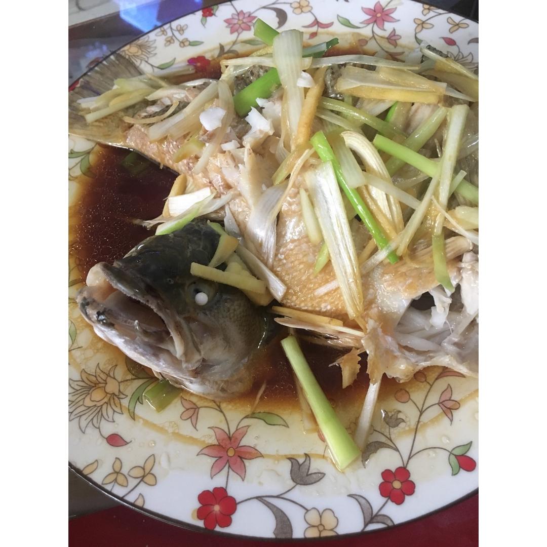 超入味清蒸鱼～清蒸鲈鱼桂花鱼（家常独创）
