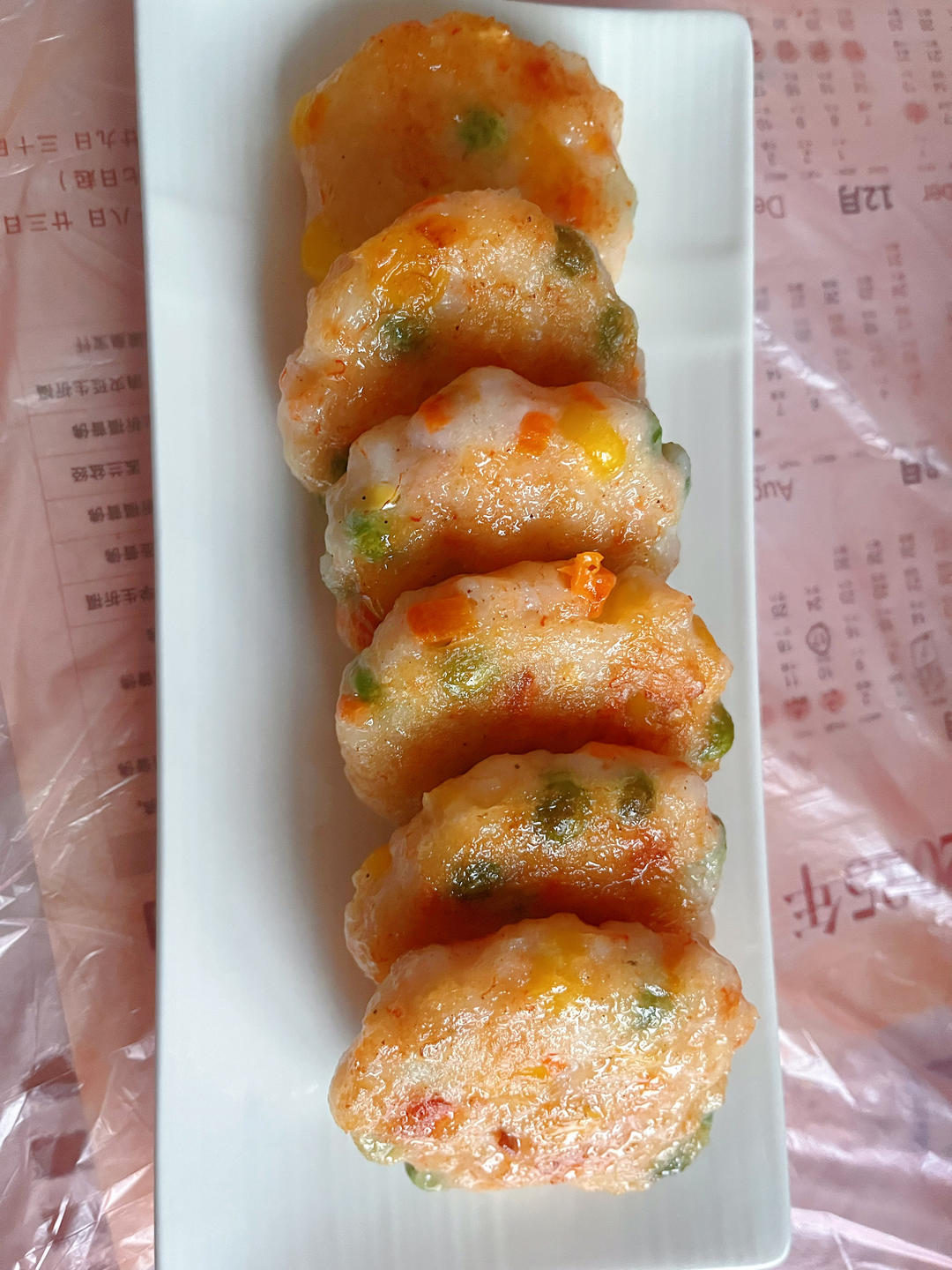 孩子超爱吃的时蔬鲜虾饼，补钙长高高‼️