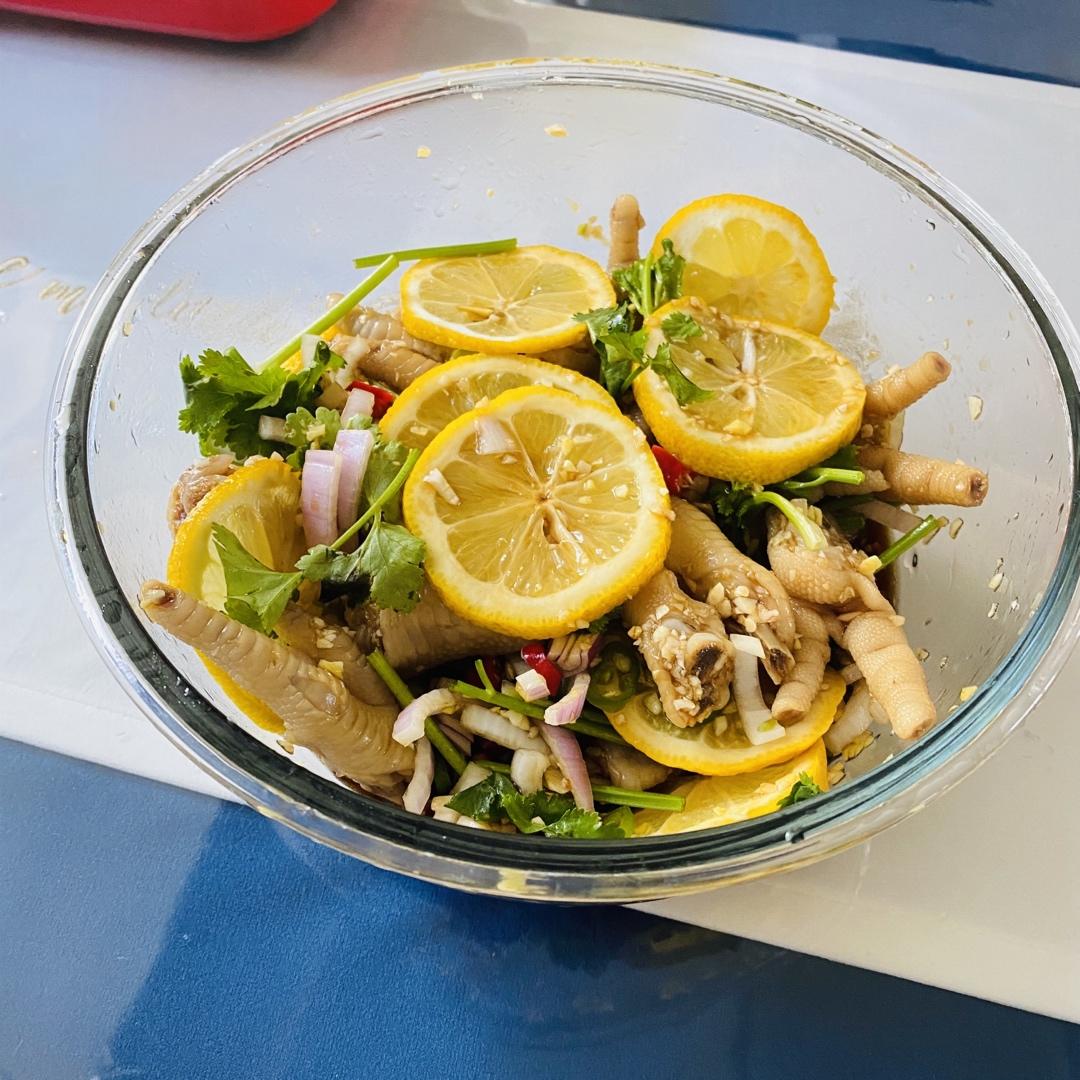 【柠檬酸辣鸡爪】自制超级无敌美味的网红鸡爪